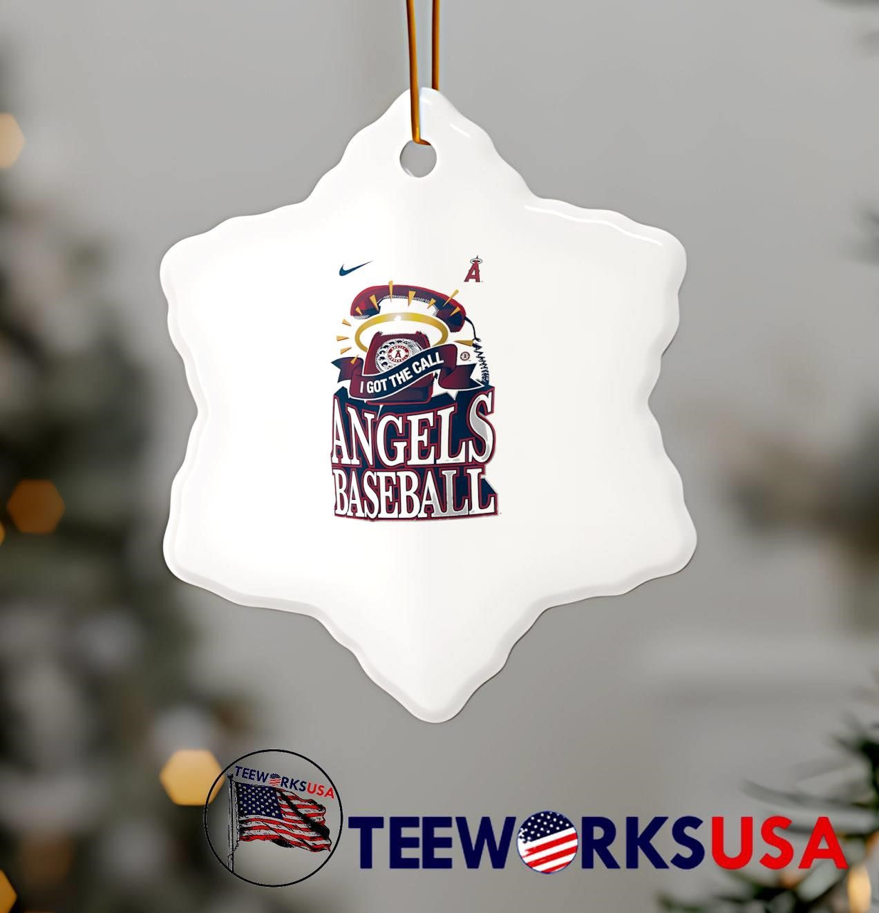 Angels Baseball I Got the Call Graphic Los Angeles Angels T-Shirt