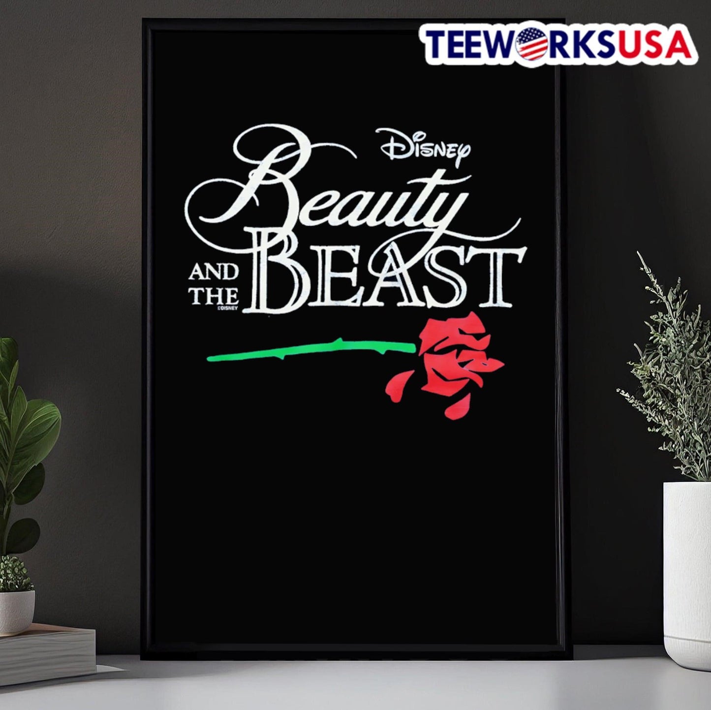Beauty And The Beast Logo Shirt