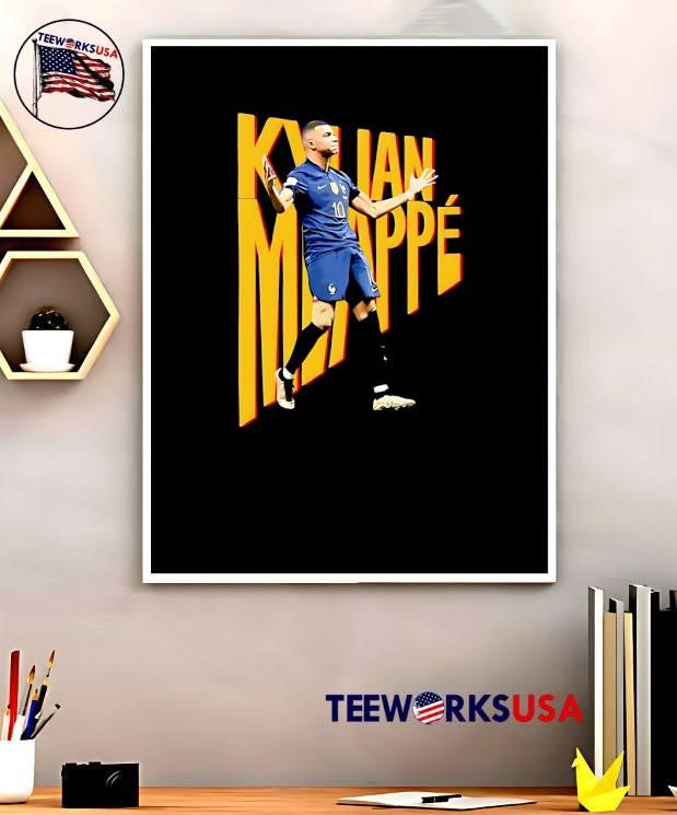 France Soccer Fan Gear Kylian Mbappe Celebrating Kylian Mappe France T-Shirt
