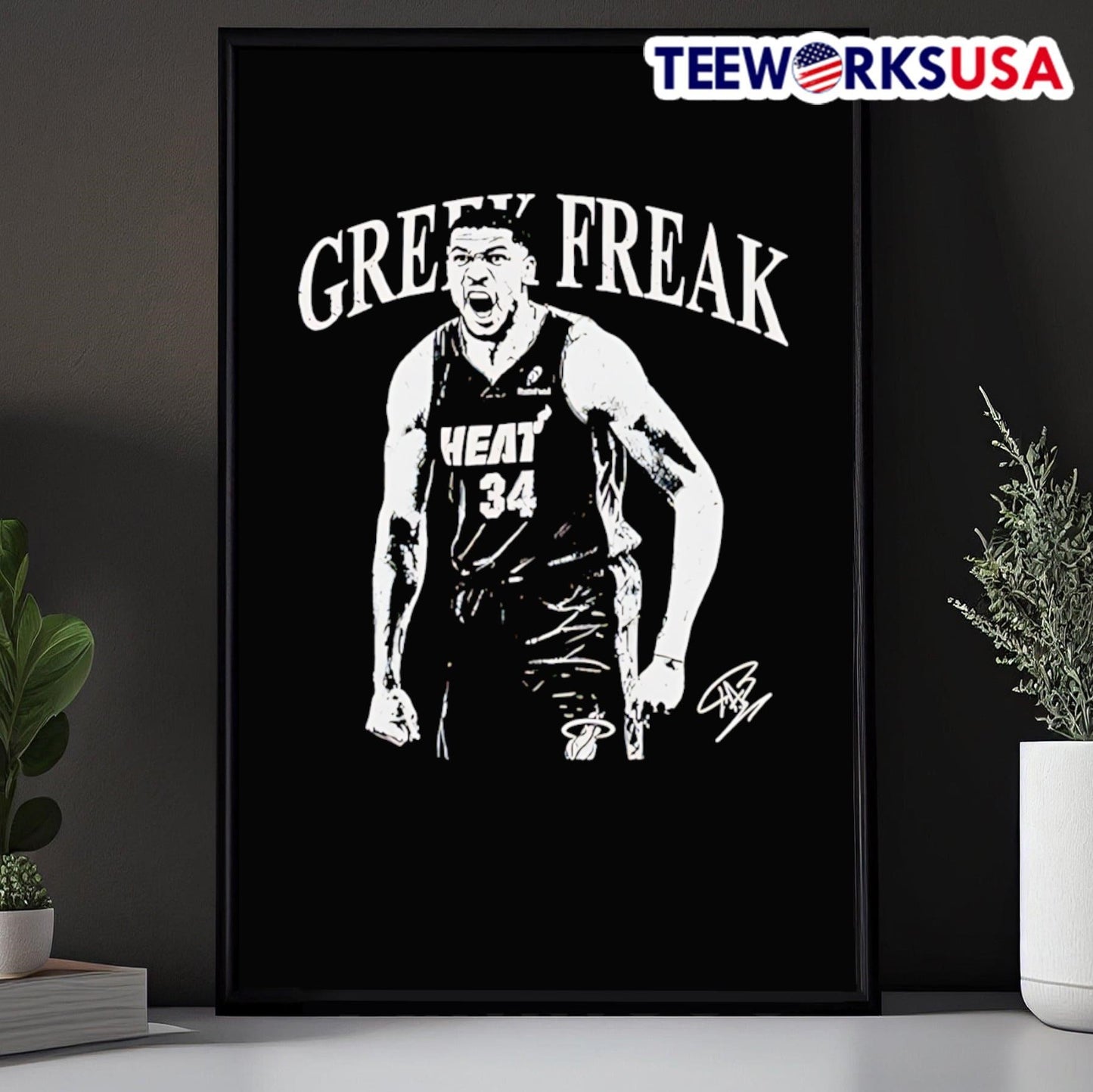 Giannis Antetokounmpo Greek Freak T-Shirt