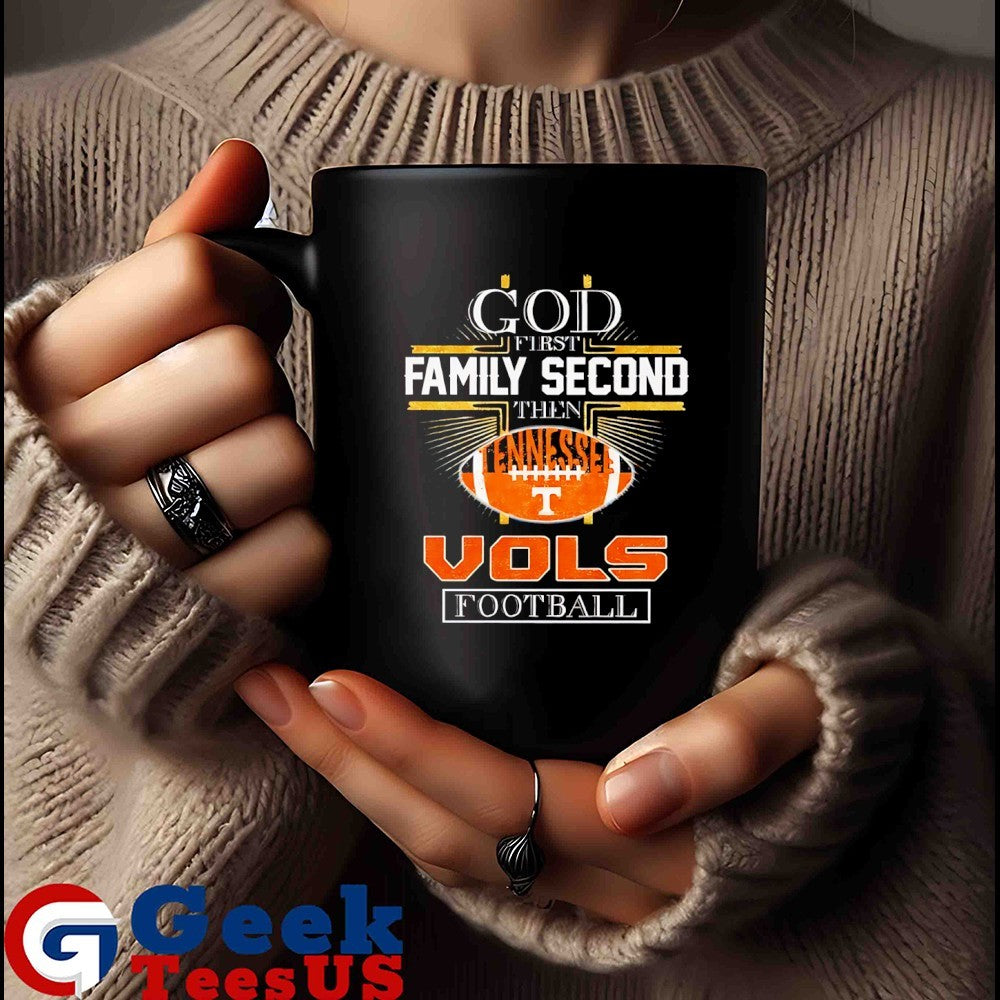 God first second Tennessee Volunteers Vols Football 2025 shirt