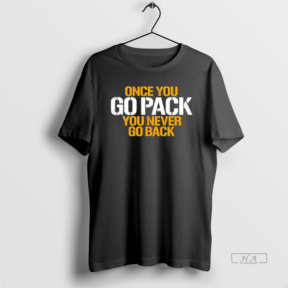 Official Green Bay Once You Go Pack You Never Go Back
