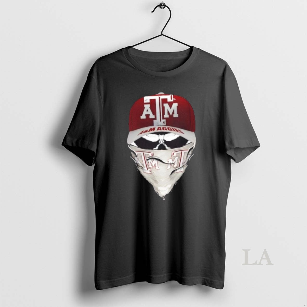 Original Outlaw Skull Gang Wearing A Cap X Texas Am Aggies