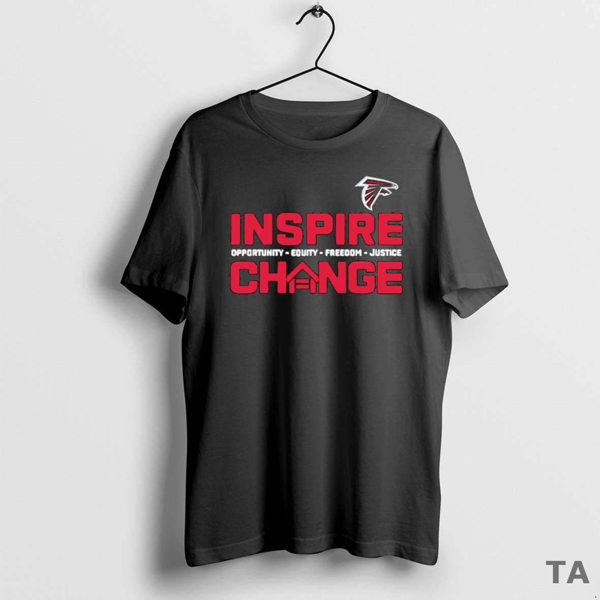Top Atlanta Falcons 2025 26 Inspire Change Freedom Justice T Shirt Sweater