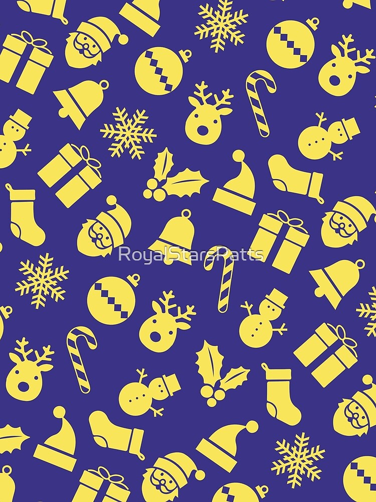 Elegant Candy Snowman Happy Holiday Christmas Pattern - Retirement Gifts by RoyalStarsPatts