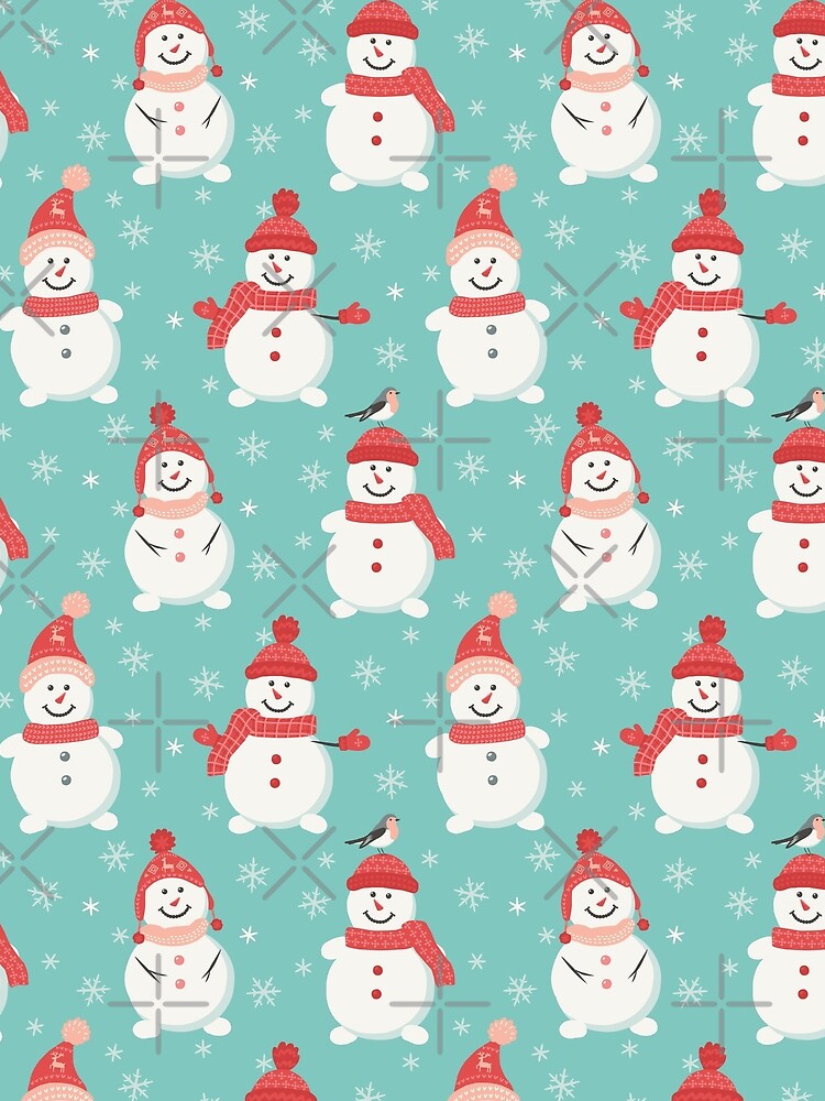 Merry Snowmen by nadyanadya
