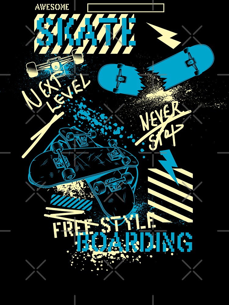 skate boarding never stop by Priya Innovation