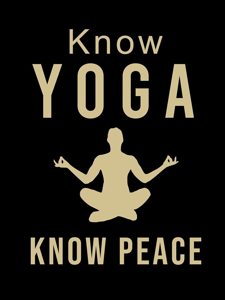 Know yoga know peace by Matheus2001