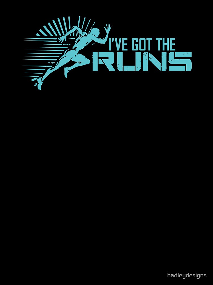 Ive got the Runs cross country marathon runner jogger gift by hadleydesigns