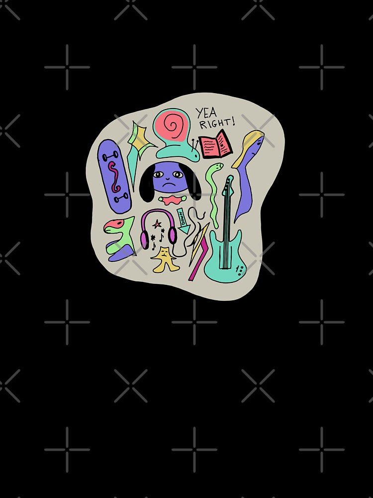 Skate/ rock doodle by Shanart Lex