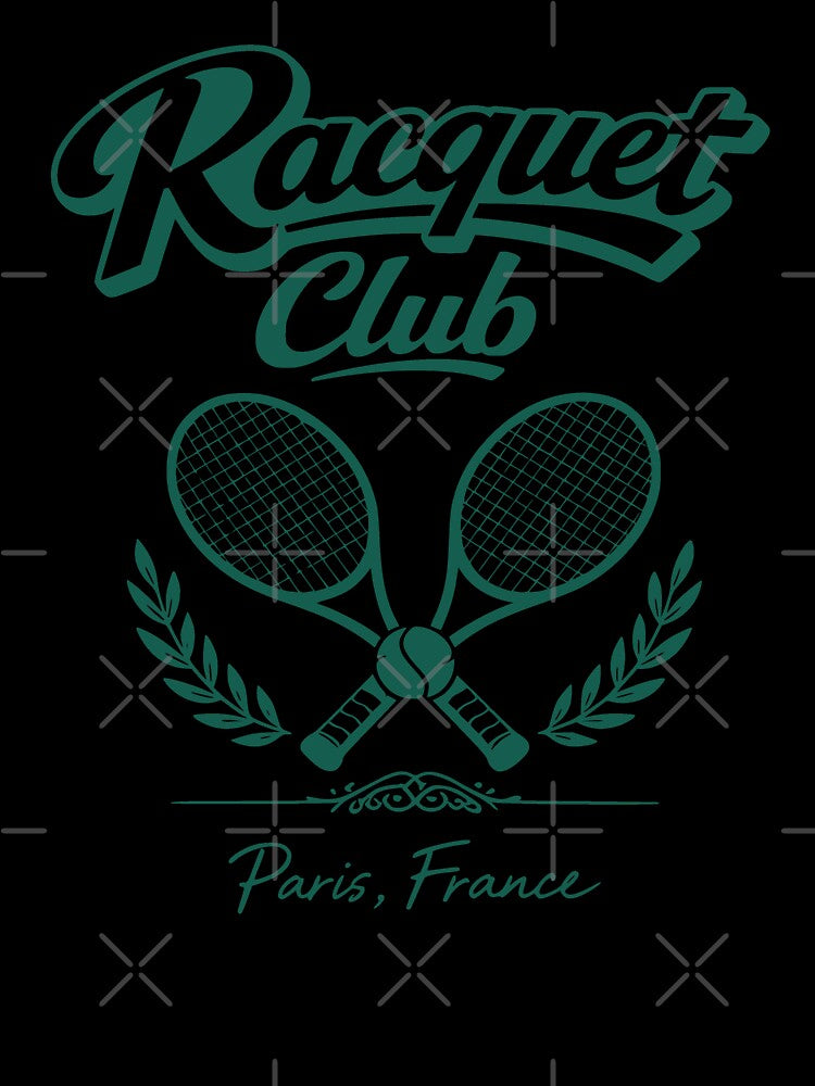 Racquet Club Paris France Tennis Vintage for Men Women by JackCurtis1991