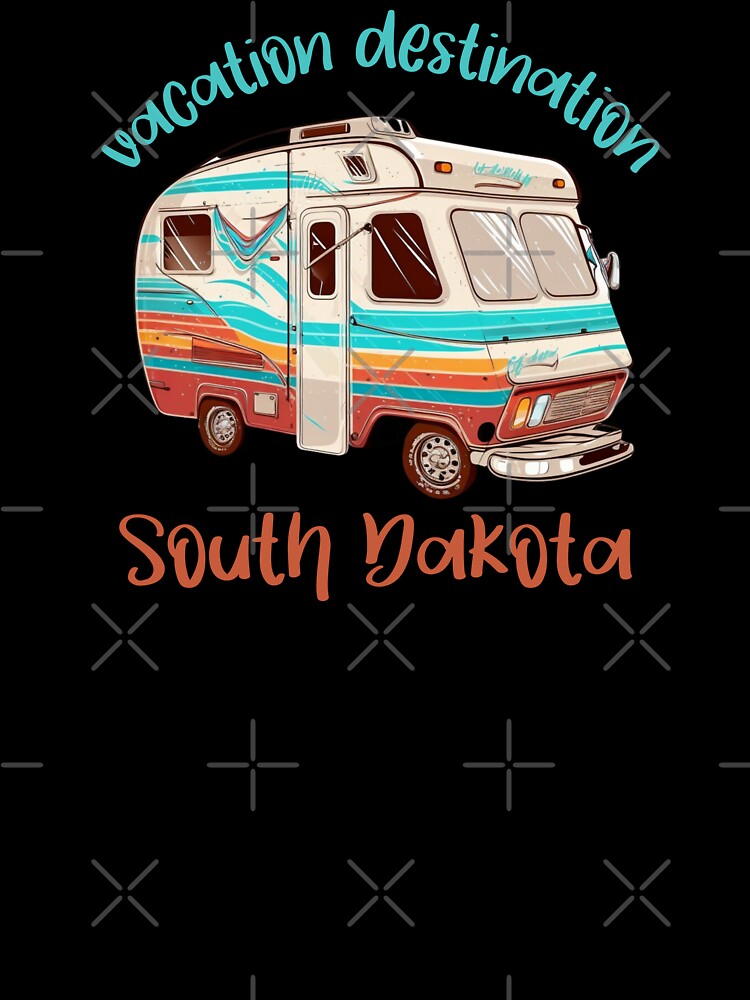 Vacation Destination South Dakota T-Shirt by MarqisStudio