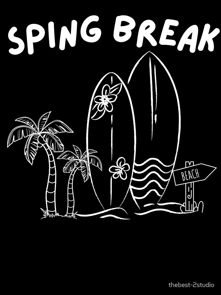 Spring Break Funny Family Beach Trip Matching by thebest-2studio