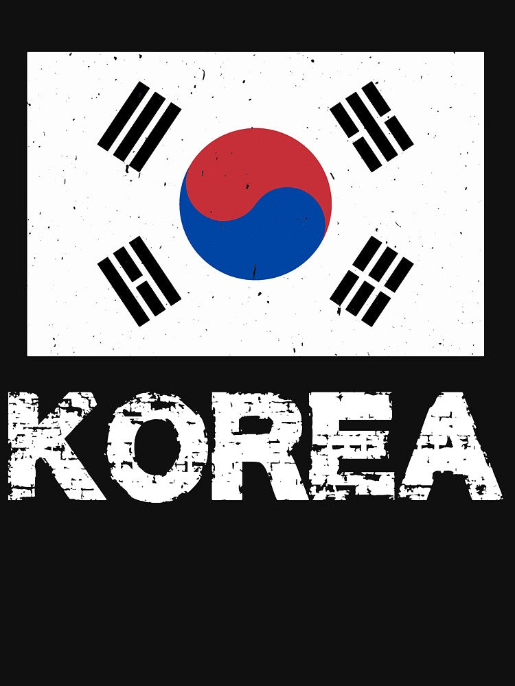 Korea National Pride Korean Flag Design by AllStarMerch