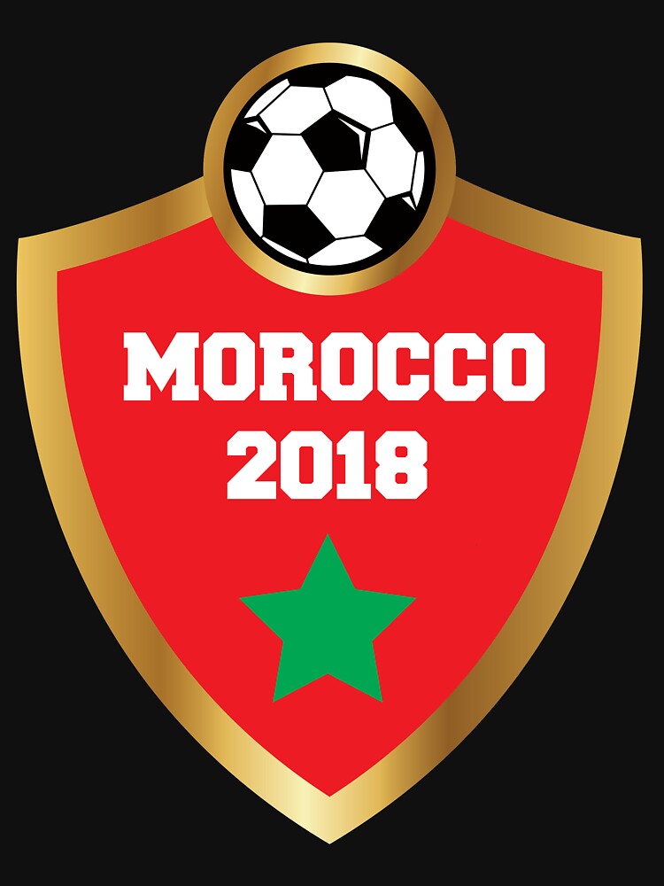 Morocco 2018 National Soccer Team Design by AllStarMerch