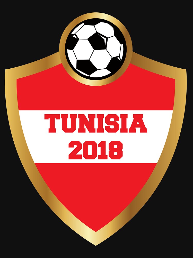 Tunisia 2018 National Soccer Team Design by AllStarMerch