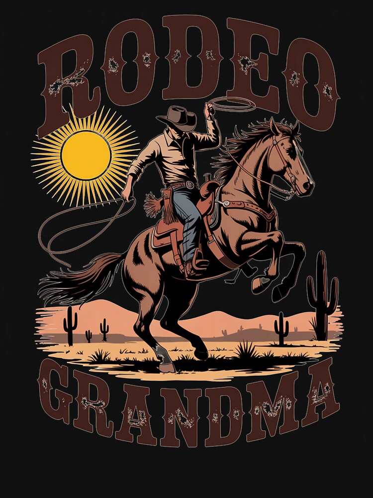 Rodeo Grandma Western Cowboy Family Matching Mother'S Day by Patricsselin