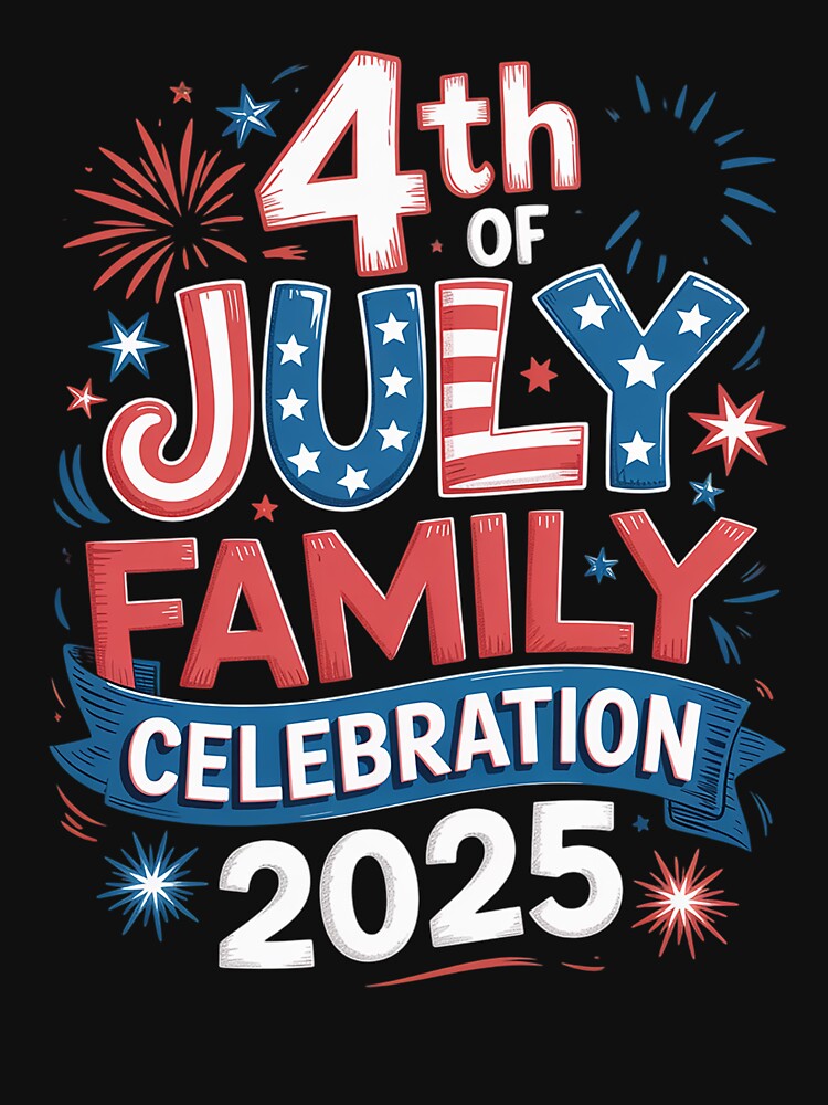 4Th Of July Family Celebration 2025 Family Matching Group by AnixieArtFun