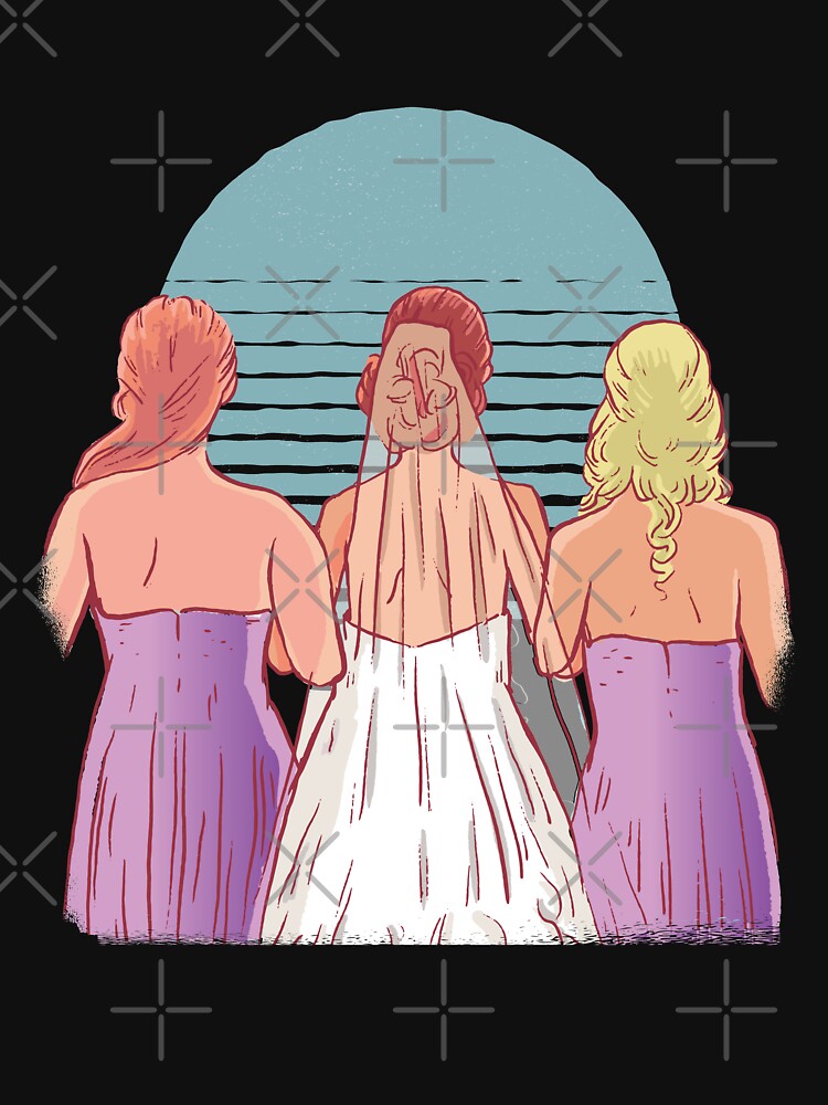 Vintage Sunset Bride and Bridesmaids by TamGustam