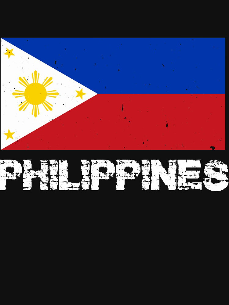 Philippines National Pride Filipino Flag Design by AllStarMerch