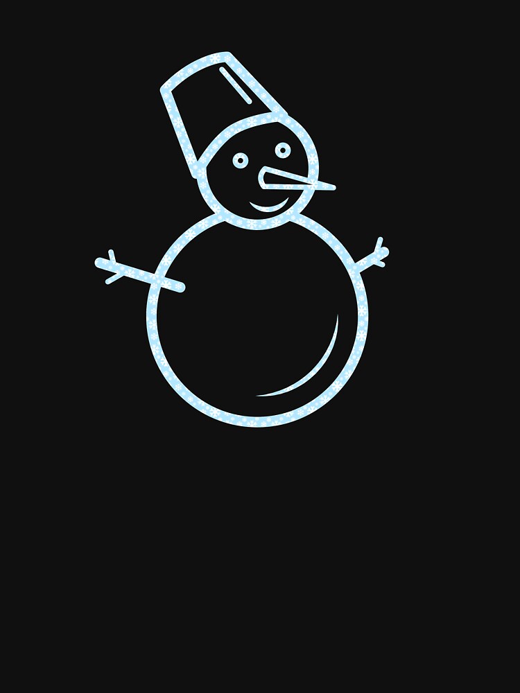 Cute Snowman (snowflake pattern) by coasthouse