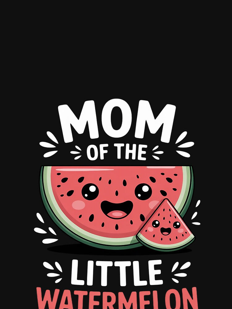 Mom Of The Little Watermelon Melon Family Matching by RopboxRone