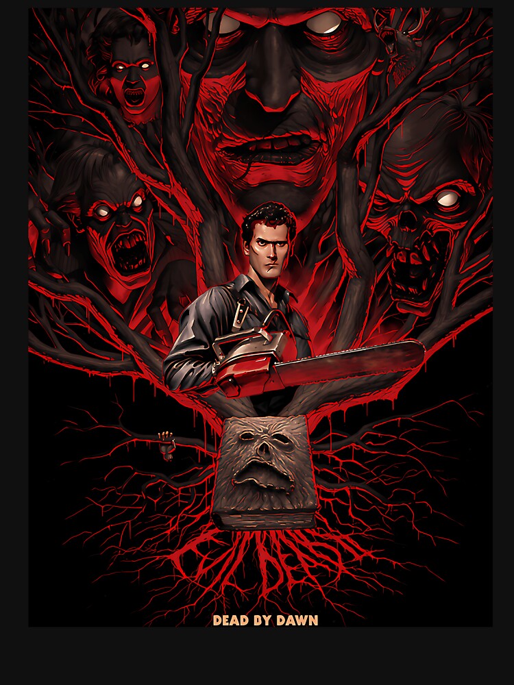 Horror Dead Movies Vintage Halloween by SheliaJHopper