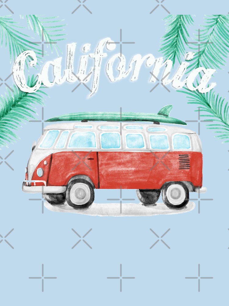 California Surfing Club Vintage Graphic by PopArtDesigns