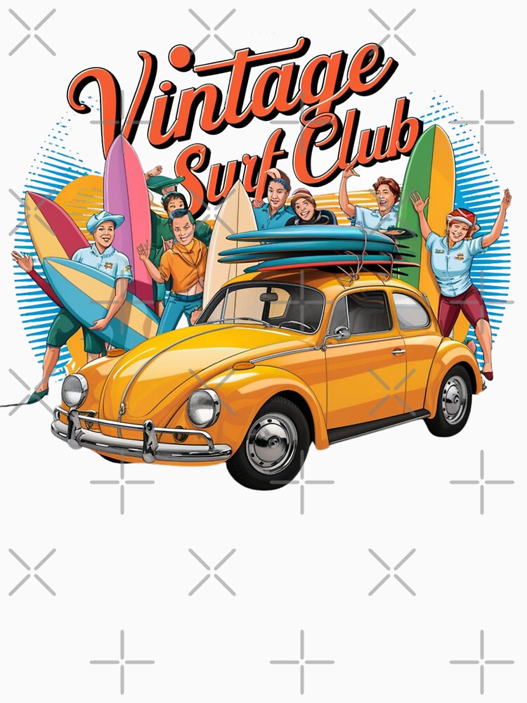"Vintage Surf Club" by deluxedigital1