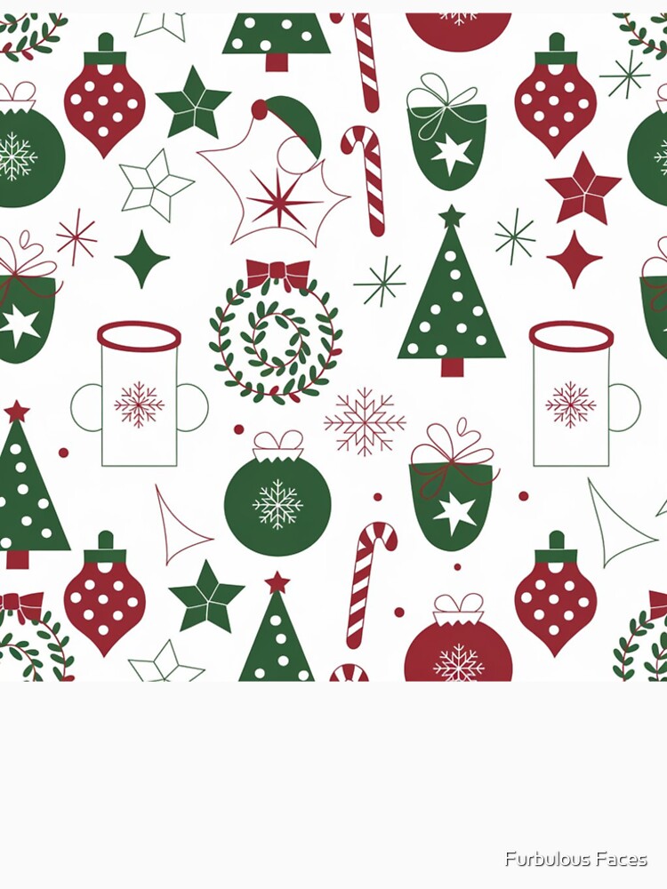 Winter Wonderland Pattern by Furbulous Faces