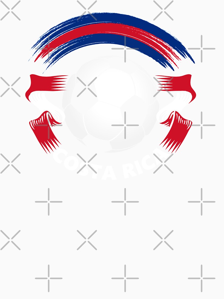 Costa Rica Football Soccer Fan Flag by ockshirts