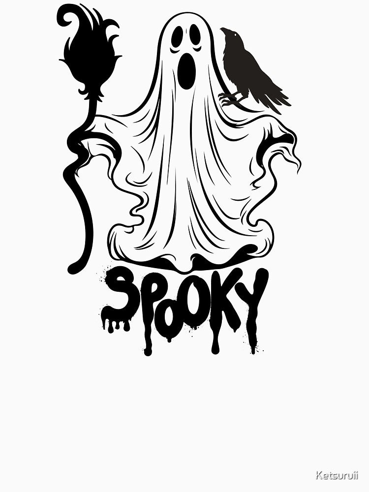 Halloween Horror Spooky Ghost by Ketsuruii shop