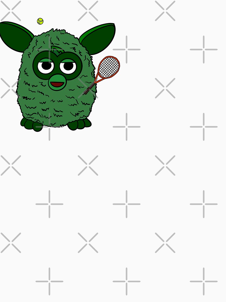 Forest Green Tennis Player Furby by Animals-by-JB