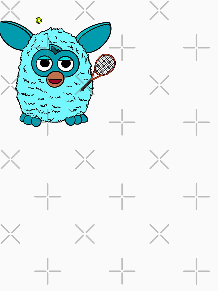 Light Blue Tennis Player Furby by Animals-by-JB
