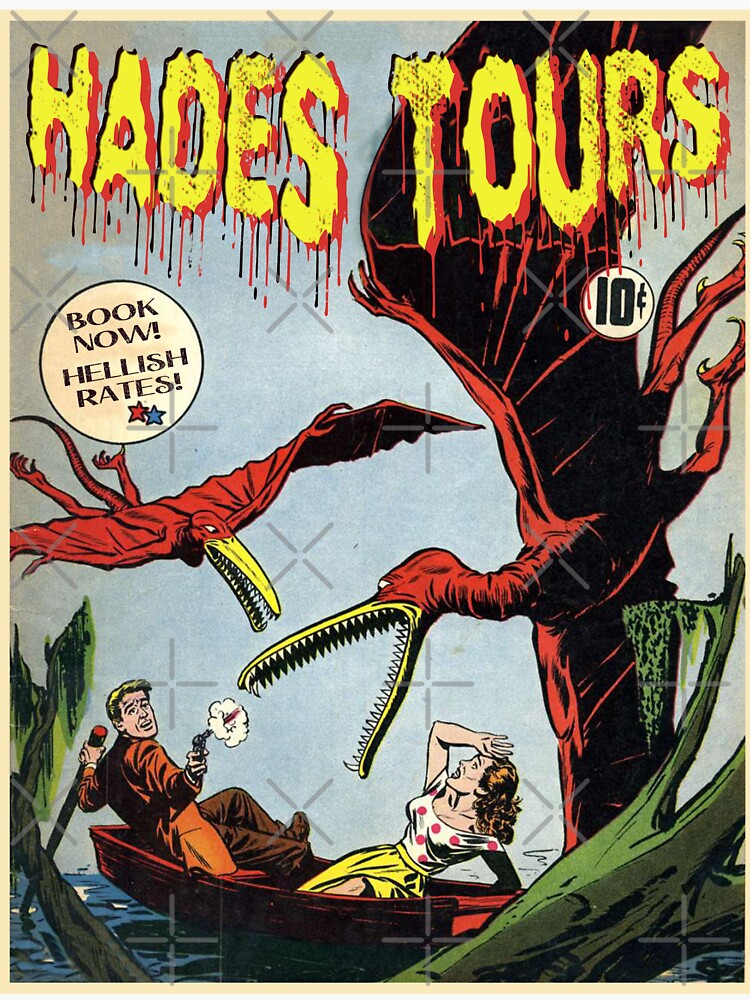 Vintage Hell Hades Cruise Retro Horror Poster Halloween Gift by TheAplus