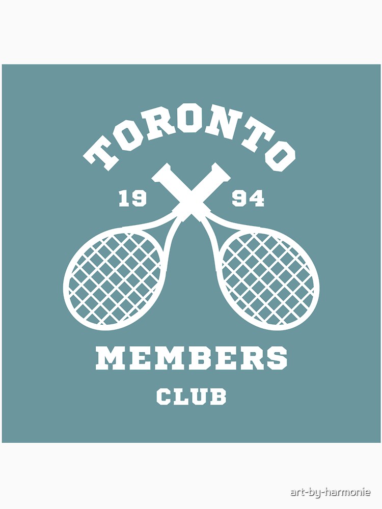 Toronto Tennis Members Club 1994 Blue White by art-by-harmonie