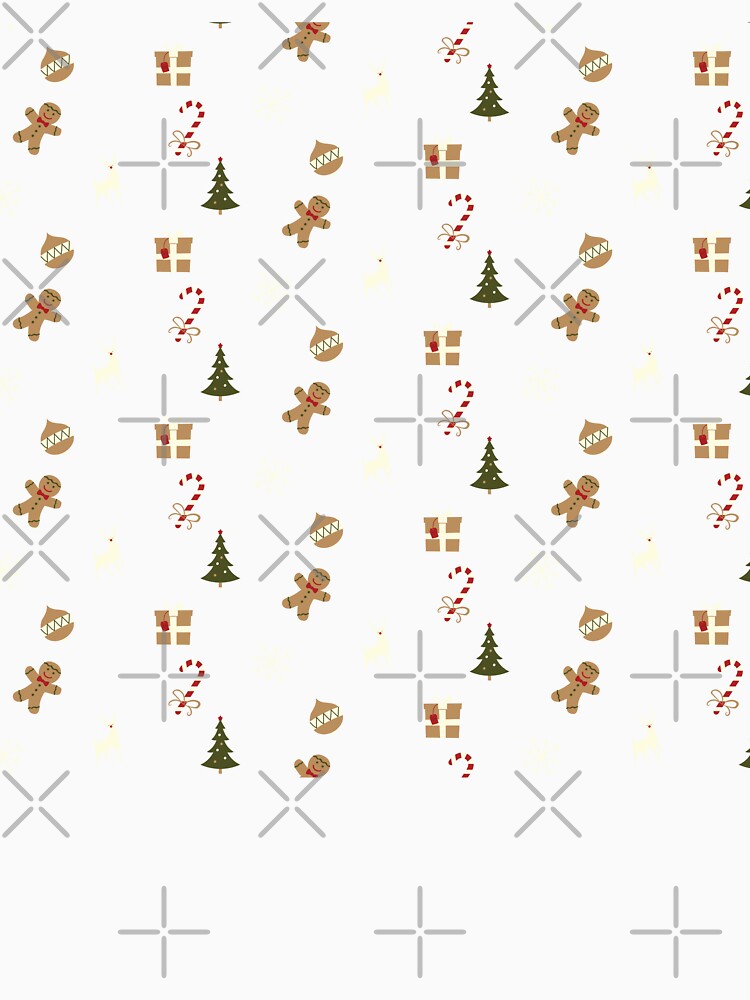 Red Christmas pattern by MarieBlly