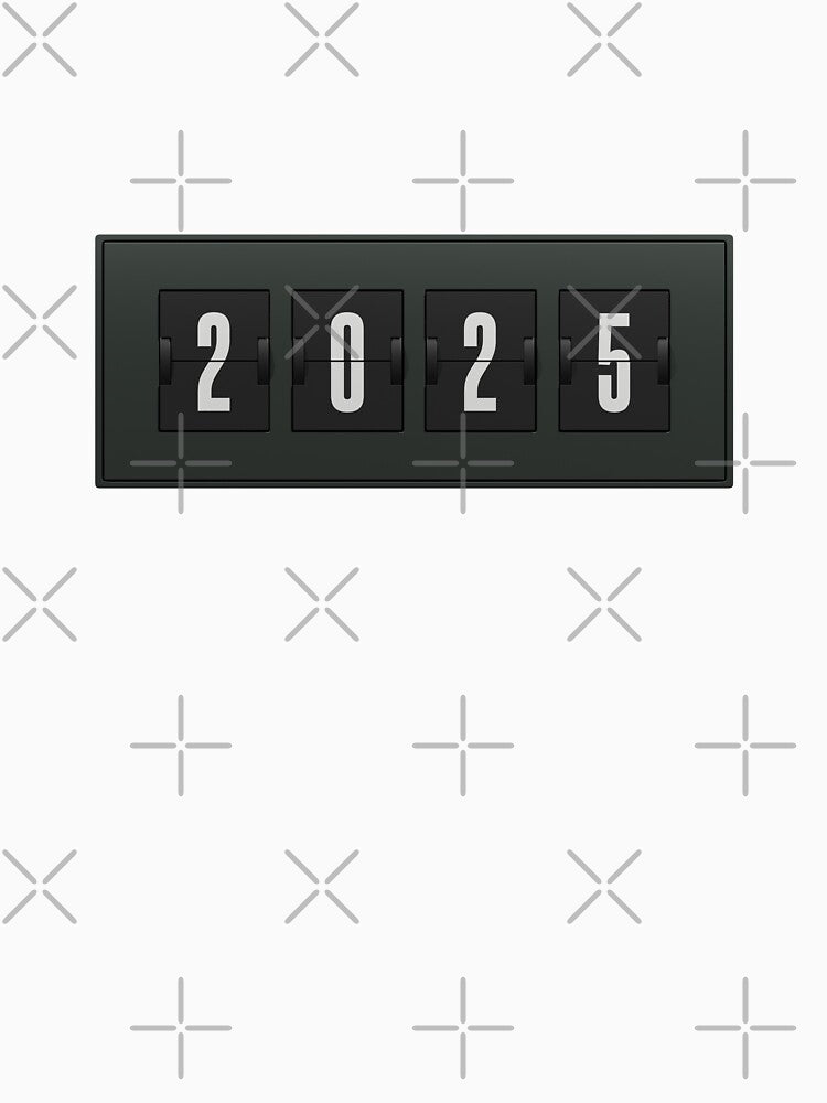 2025 Classic Scoreboard Colors Flip Clock Design by trepiu