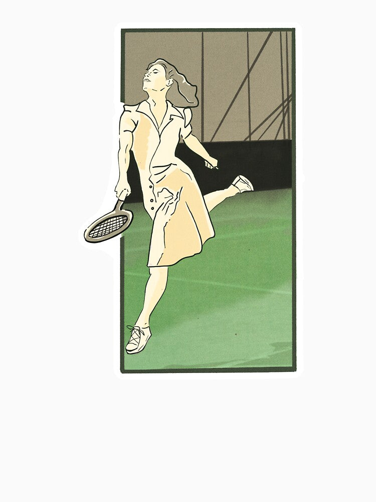 Retro Tennis 1950s (Ava Gardner) by Crunnalls