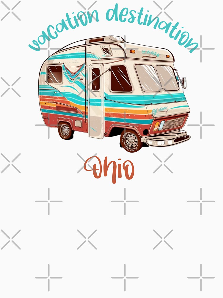 Vacation Destination Ohio T-Shirt by MarqisStudio