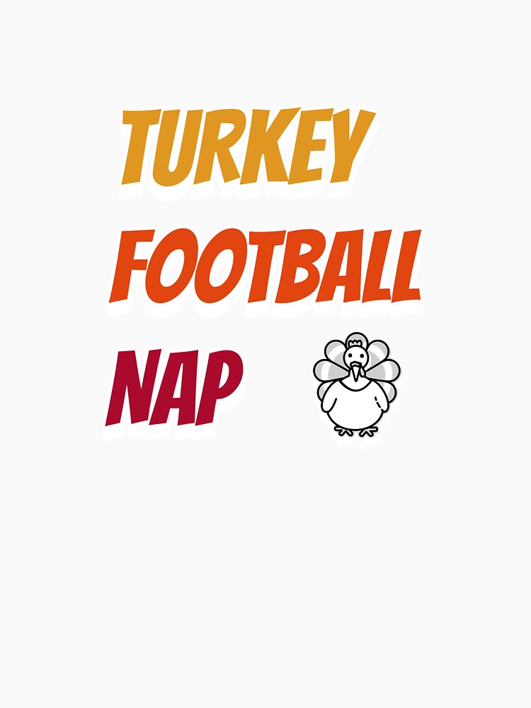 Turkey Football Nap by ArtitudePrintLb