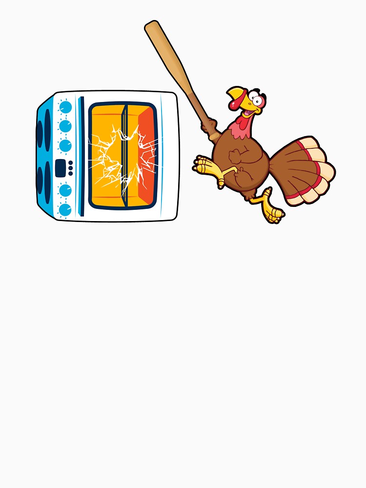 The Turkey Doesn't Like The Oven by KrisRubinArt