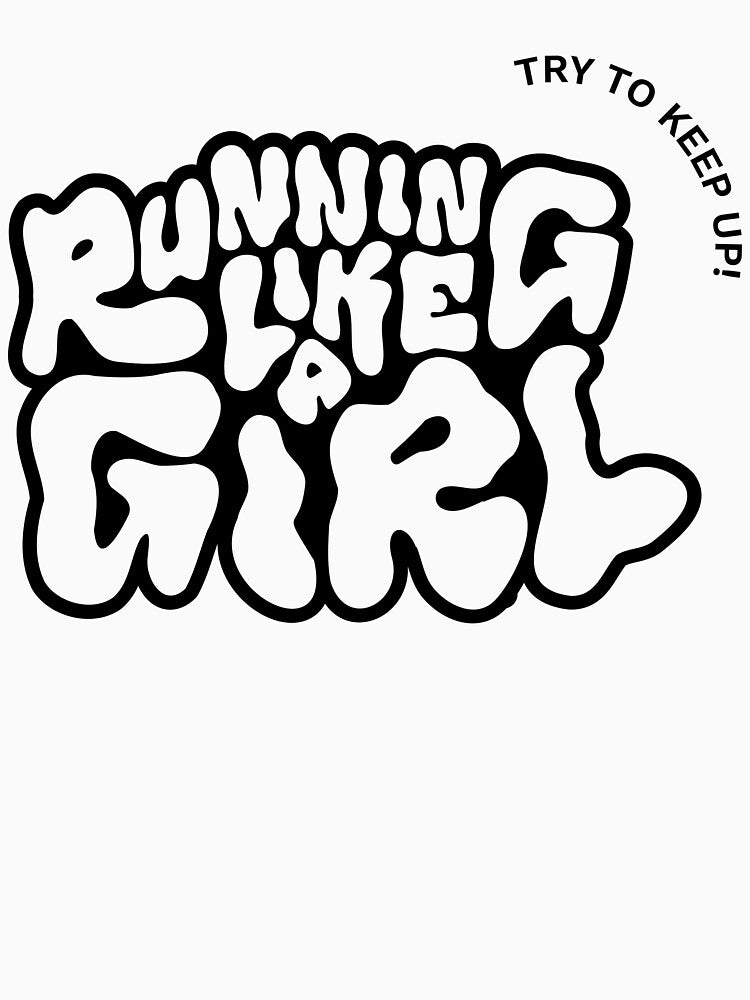 Running Like A Girl: Outlined by Katri Hansson