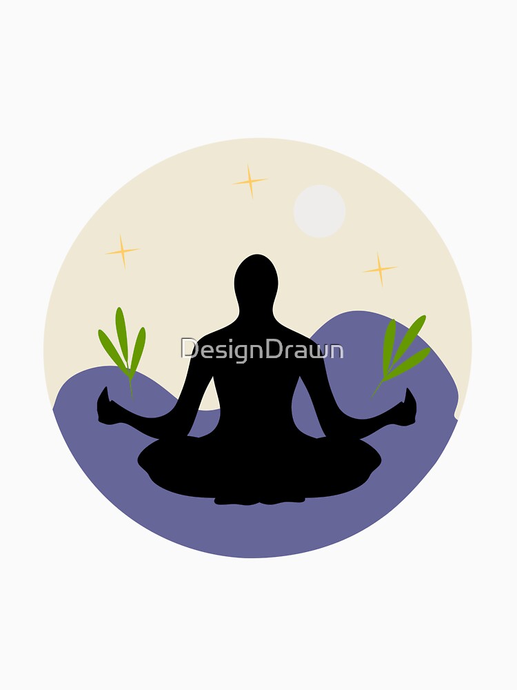 Yogic Meditation Design by DesignDrawn