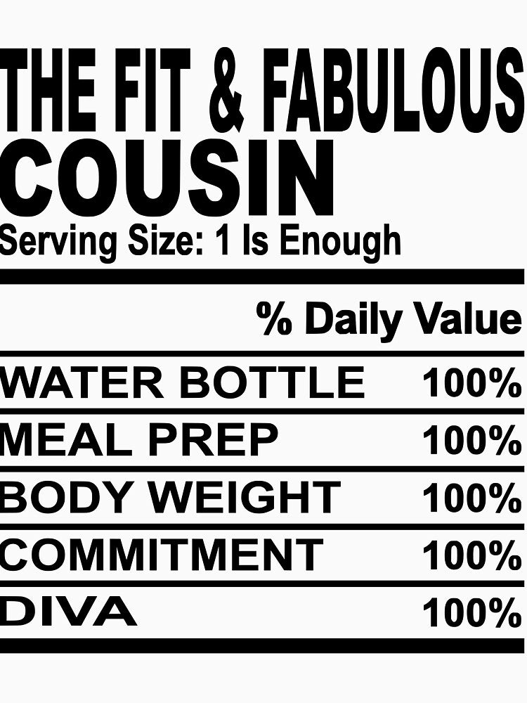 Fit and Fabulous Cousin by IAmLisaMaria