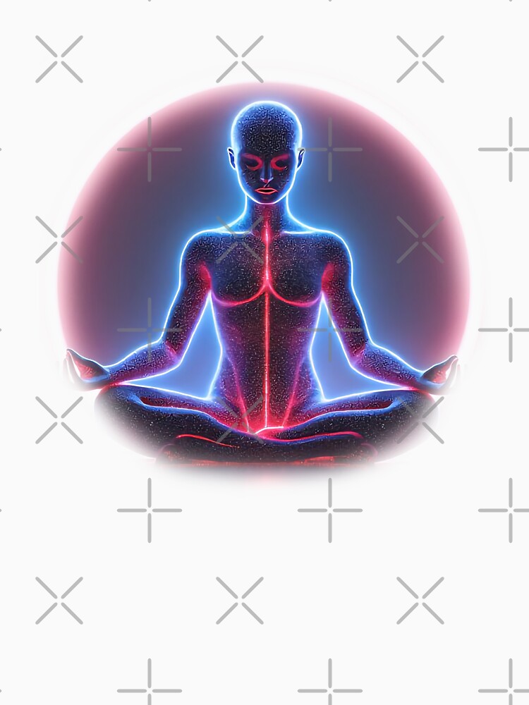 Neon Meditation by Spiritual Journey