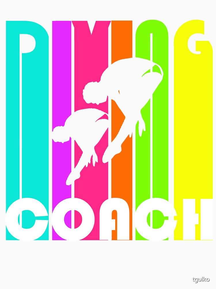 Platform Diving Coach Springboard Diver Silhouette Diving Trainer Gift by tgulko