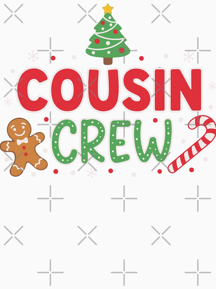 Cousin Crew Gingerbread Christmas by FlashCraft Design