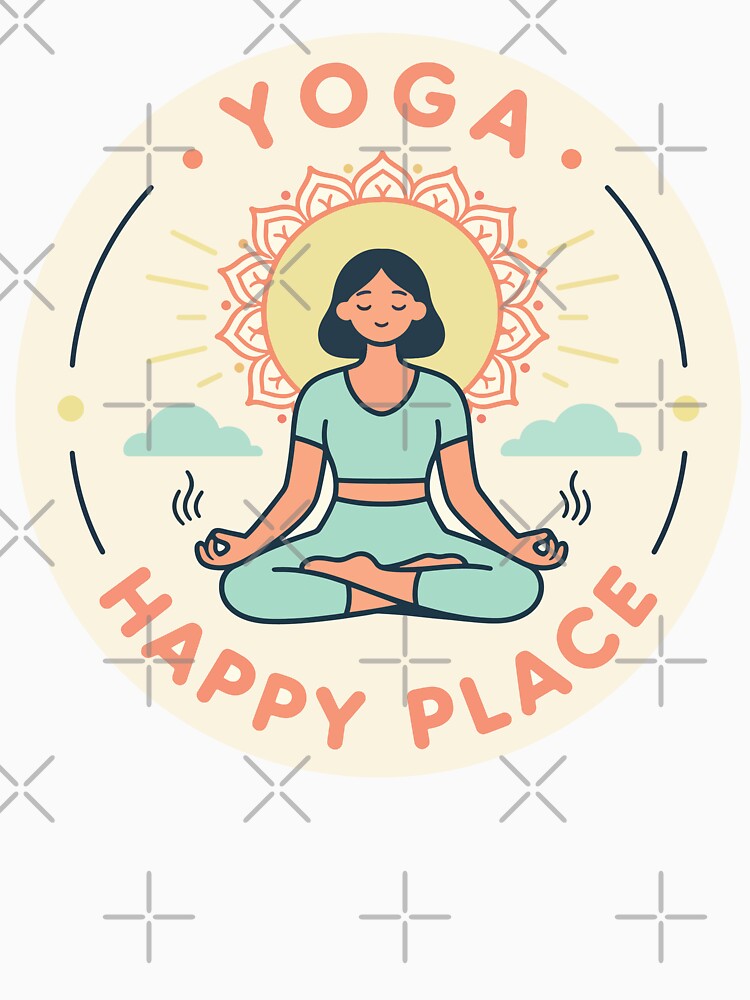 Yoga Happy Place by Dxvect