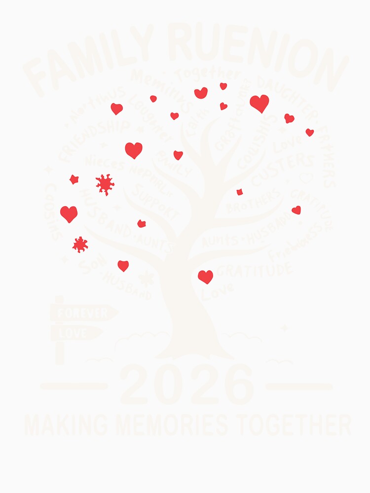 Family Reunion 2026 | Making Memories Together Tree Design by kiralynstration